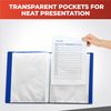 A5 Pink Flexible Cover 40 Pocket Display Book