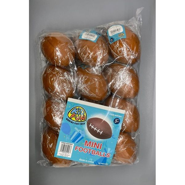 Mini Footballs 12 Pieces #1390