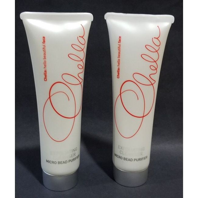 Chella EXFOLIATING CLEANSER MICRO BEAD PURIFIER 135 mL / 4.5 FL OZ  ( LOT OF 2 )