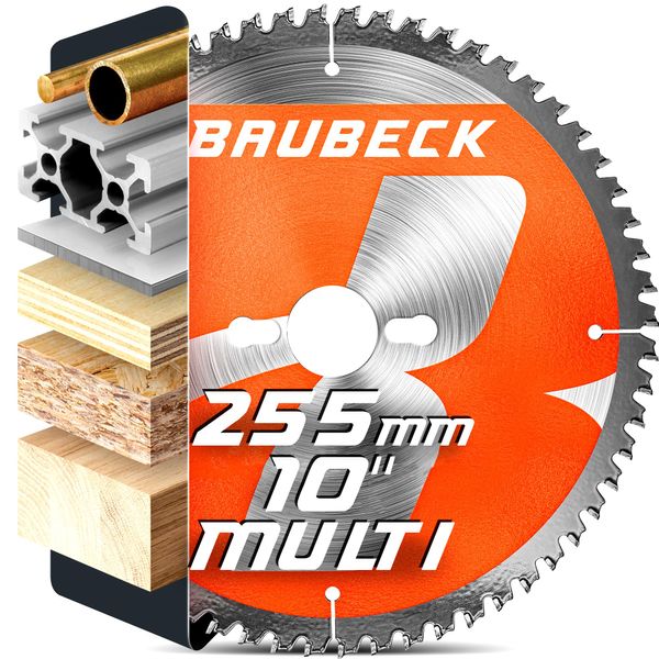 Pro Circular Saw Blade (Fine Finish - Multi Material, 255x30 /1"/20/16)