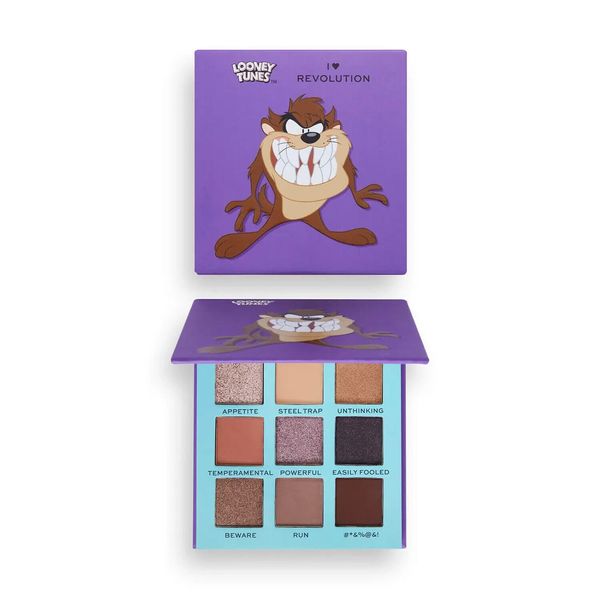 Looney Tunes x I Heart Revolution Taz Mini Shadow Palette | NEW