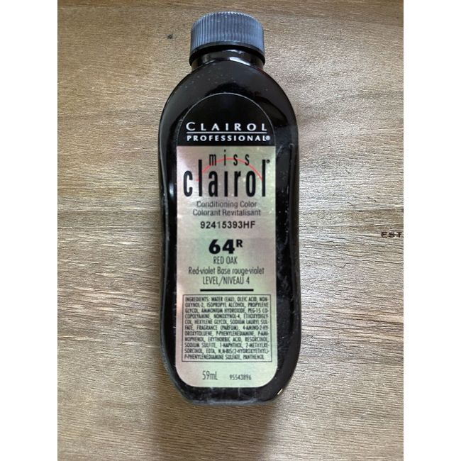 clairol conditioning color Red Oak 64R 6pack