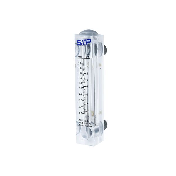 Panel Flow Meters -0.2-2 GPM
