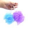 Honbay 5PCS Small Mesh Pouf Mesh Bath Shower Sponge for Travel and Business Trip