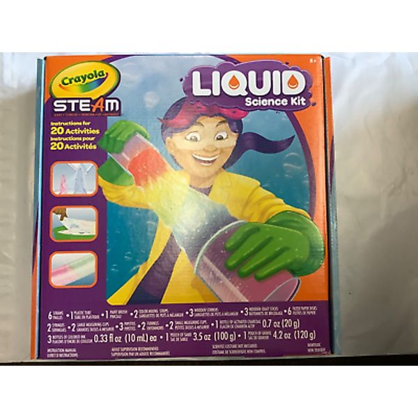 Crayola Liquid Science Kit for Kids, Water Experiments, Educational Toy