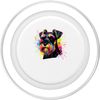 Splash Art Miniature Schnauzer PopSockets PopGrip for MagSafe