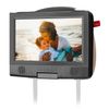 Qenker DVD Player Headrest Mount Holder Portable DVD Player Mount Car Back seat Headrest Holder for Swivel & Flip Portable DVD Player 7 inch to 12 inch - Black