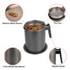 1.7L Bacon Grease Container Oil Keeper Storage Grease with Fine Mesh Strainer 