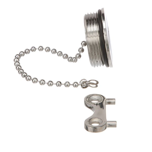 SEACHOICE Replacement Gas Fill Cap, Cast Stainless Steel