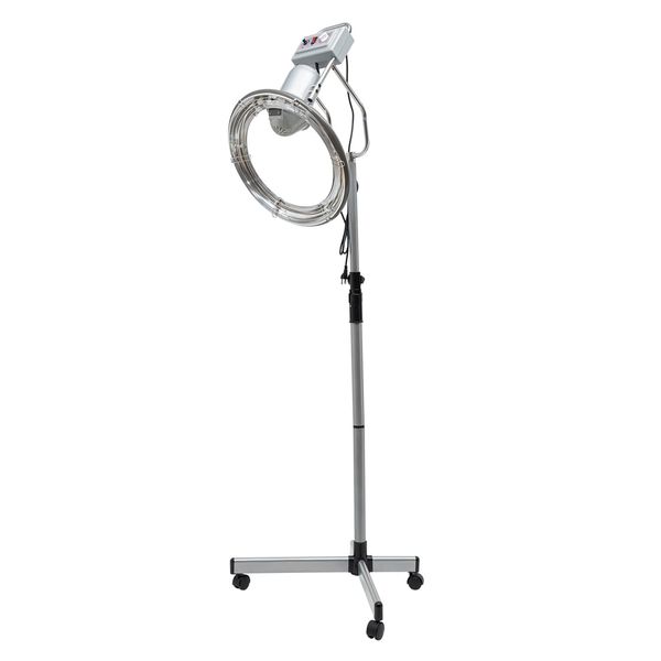 Rotating Hair Dryer 950W Stand Up Salon Pro Dryer Rotating Hair Processor with Swivel Caster Rolling Base Stand Up Orbiting Hair Dryer Stand Hair Color Processor Salon Equipment