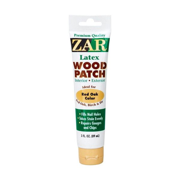 ZAR 31041 Indoor/Outdoor Sandable Red Oak Latex Wood Patch 3 oz. (Pack of 12)