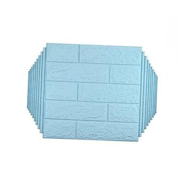 20 PCS 3D Wall Panels, 29 sq.feet Coverage, Printable 20PCS-29 Sq Ft Blue