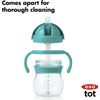 OXO Tot Straw Cup with Grow Handle teal