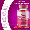 Lipo Chewies Gummies - Advanced Formula Supplement Support, 60 Gummies for 1 Month
