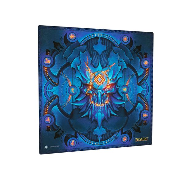 Descent Legends of The Dark Prime Game Mat | Large 3' x 3' Softly Cushioned Anti-Slip Game Mat with Full-Color Printed Artwork | Board Game Accessory | Made from Natural Rubber | Made by Gamegenic