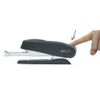 Rapesco 0238 Luna Front Loading Stapler, 50 Sheet Capacity, Charcoal