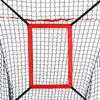 7×7' Baseball Net Softball Practice Hitting Pitching Net w/Strike Zone,Carry Bag