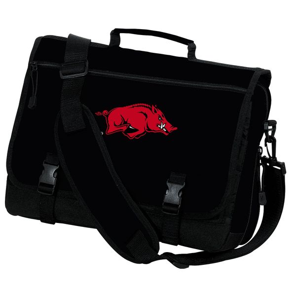 University of Arkansas Laptop Bag Arkansas Razorbacks Computer Bag or Messenger Bag