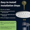 Solar Powered Flag Pole Light 26 LED Auto Active Super Bright Outdoor Waterproof