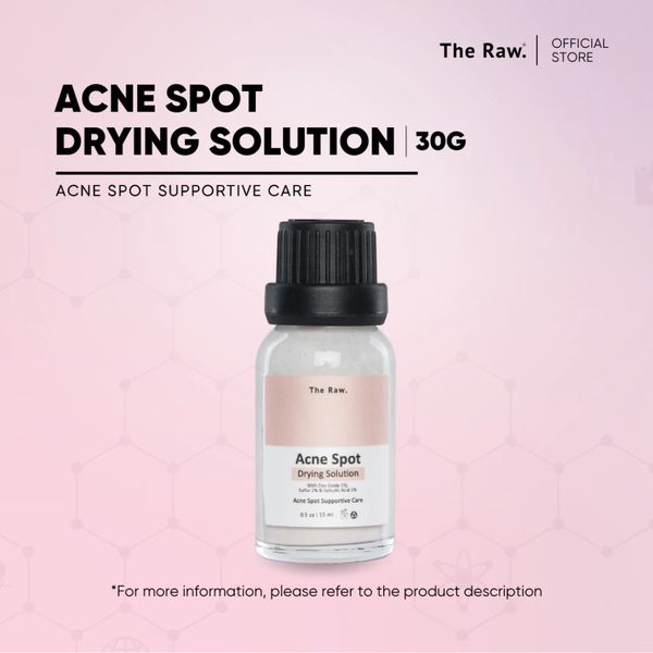 The Raw.  Acne Spot Drying Solution 30ml