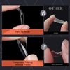Vanfa Soft Gel Tip for Nail Extensions (Short Round)