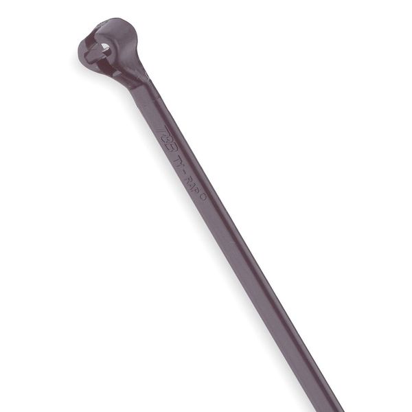 Thomas & Betts TY523MX 4" Cable Tie, 18 lb, Nylon, Weather Resistant, 100 Pack