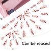 False Nails Exquisite Nail Tablets Glossy Nail Patches for Woman Girl Nail Care Home Salon