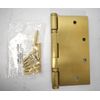Baldwin 1051.I 5" X 5" Solid Brass Square Corner Ball Bearing Mortise Hinge