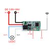 Wireless Light Switch Kit Remote Control Switch 433mhz RF Transmitter and Receiver Momentary Toggle Latching