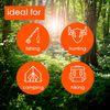 OFF! Deep Woods Insect Repellent Towelettes, Long Lasting Protection from Mosquitoes, Unscented, 12 Count (Pack of 3)