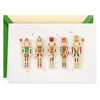 Hallmark Signature Christmas Card (Nutcrackers)