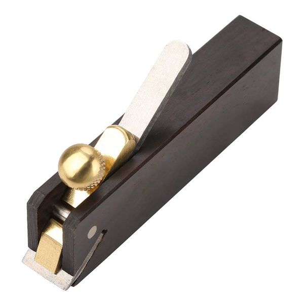 Wood Plane, Ebony Mini DIY Cable-line Woodworking Plane Carpenter Wood Cutting Tool