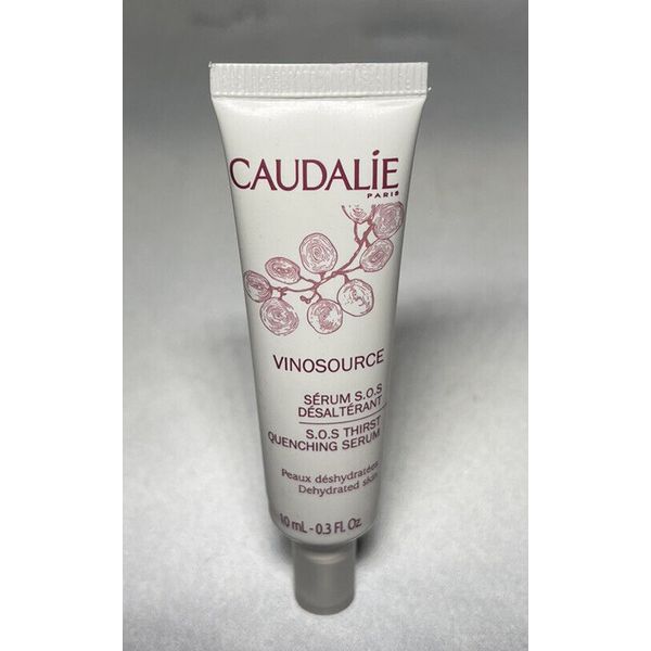 Caudalie Paris Vinosource SOS Thirst Quenching Serum .03 Fl Oz Travel Mini Size