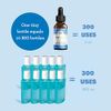 GuruNanda Concentrated Mouthwash, Helps with Bad Breath, Promotes Teeth Whitening, Made with 100% Natural Essential Oils, 1 Bottle Equals 300 Rinse, Fluoride-Free - Mint Flavored (2 oz)