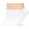 HUE Ladies Massage Socks 6 Pack, White