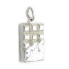 Chocolate Bar sterling silver charm .925 x 1 Candy bars chars