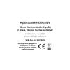 Micro Connector, 4-Pin Model Railway Model Making, Pack of 2, Male Socket Wired