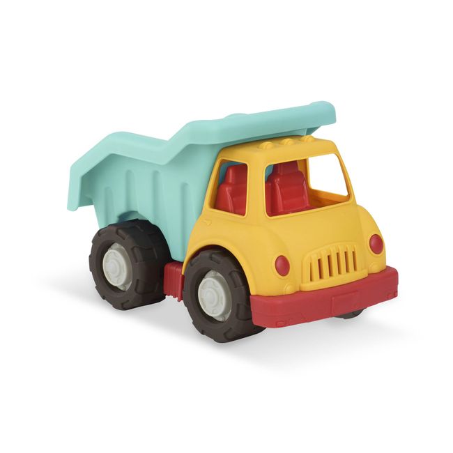 Wonder Wheels by Battat – Dump Truck – Toy Truck for Toddlers – Moveable Parts – Durable & Sturdy Construction Toy – Recyclable – 1 Year Old +