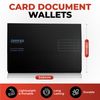 Pack of 10 Assorted Coloured Card Premium Foolscap Document Wallets