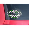 uSkins Lips Decal 9x5.5 Locknodes 05 Green