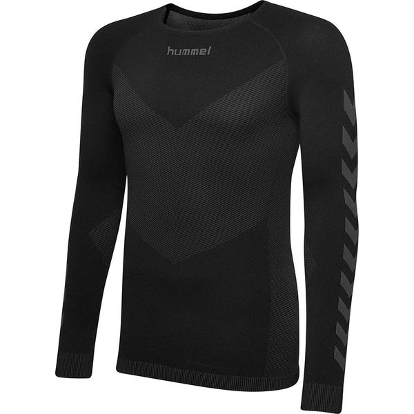 Hummel First Seamless Jersey L/S, black, m-l