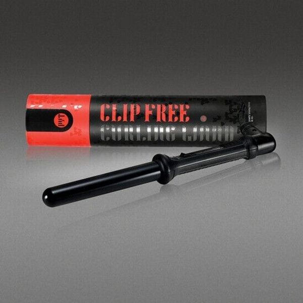 PYT 25mm Black Clip Free Curling Wand  - NEW IN BOX