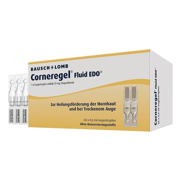 CORNEREGEL Fluid EDO Augentropfen 60X0.6 ml