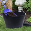 76 LITRE EXTRA LARGE BLACK FLEXI TUB MADE IN UK