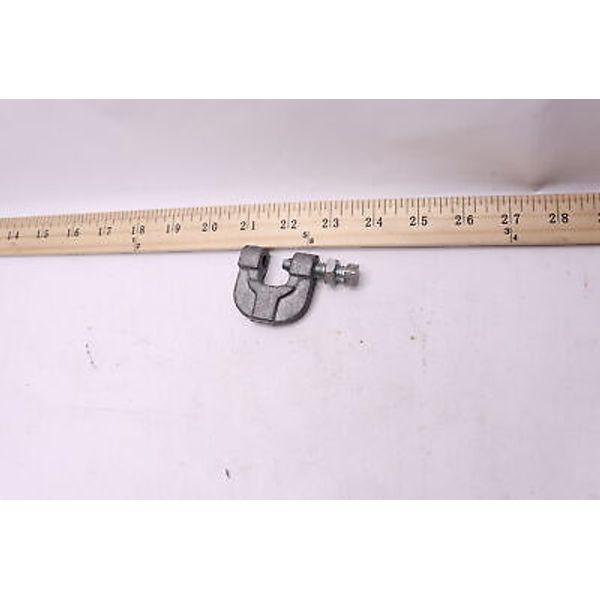 Southwire Plain Finish Beam Clamp C Style Malleable Iron 5/8-11 MCC-5811BK