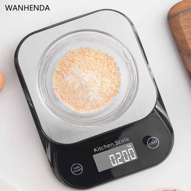 10kg/5kg Kitchen Electronic Scale Food Weighing Scale Mini Digital