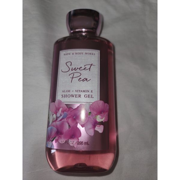 Bath & Body Works Shower Gel Sweet Pea Aloe Vitamin 10 Oz New