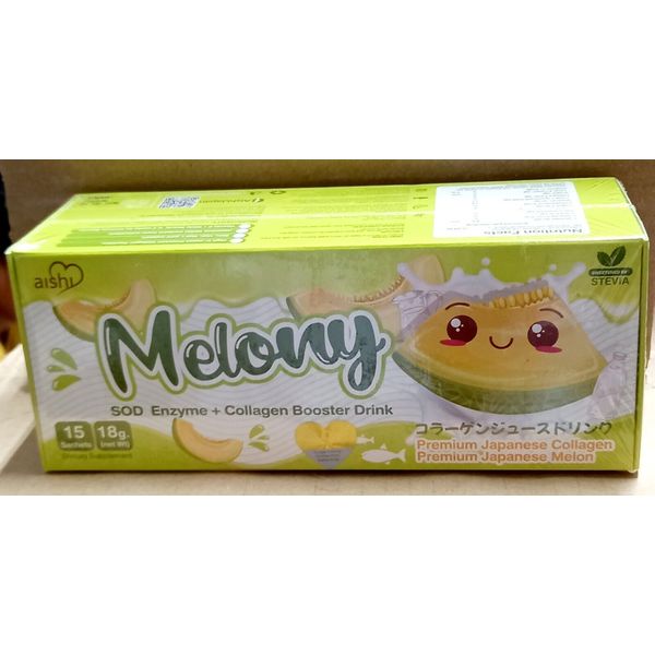 Melony SOD Enzyme + Collagen Booster Drink ( 15 sachets × 18g)