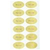 Heiko Gift Seal, Oval for you G 36 Piece