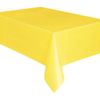 Unique Party 50390 - Soft Yellow Plastic Tablecloth, 9ft x 4.5ft